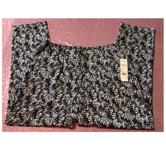 SOLD NY Collection Black White Pants - Picture 3 of 5